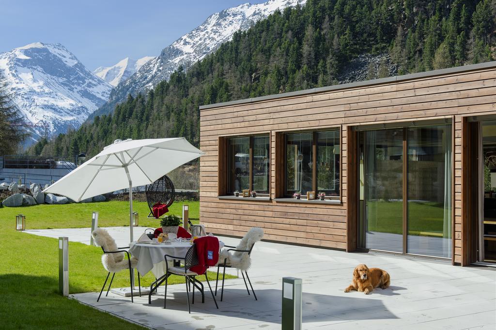 Hotel Palue Pontresina Exterior foto